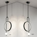 Modern Eclipse Pendant Lights.