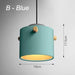 Wooden Bucket Pendant Lights.