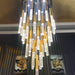 Modern Ceiling LED Duplex Chandelier.