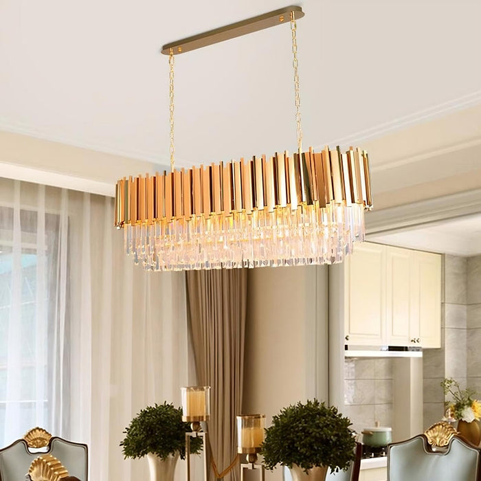 Gio Crystal Dining Room Chandelier.