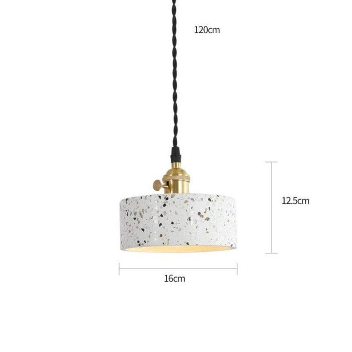 Nordic Style Cemented Suspension Ceiling Light.