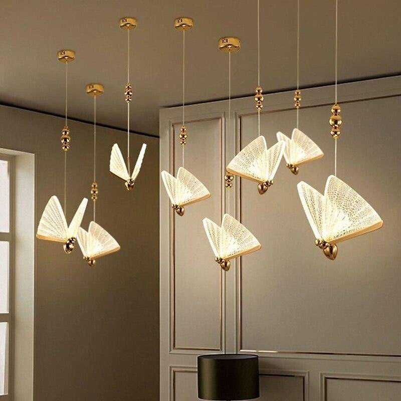 Modern Style Butterfly Pendant Light-DWHOME