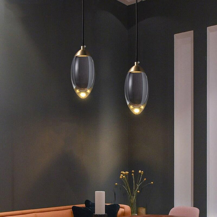 Raindrop Pendant Lights.