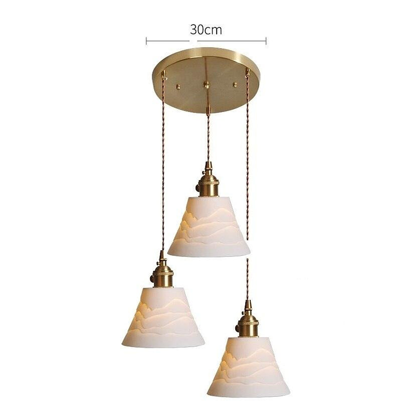 Luminaire suspendu en céramique style nordique - DWHOME