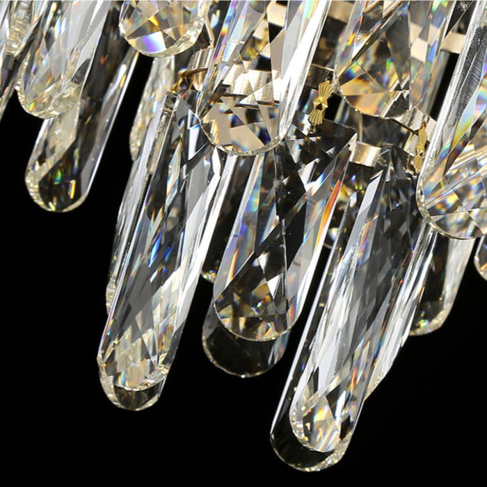 Castel 39" Contemporary Chandelier.