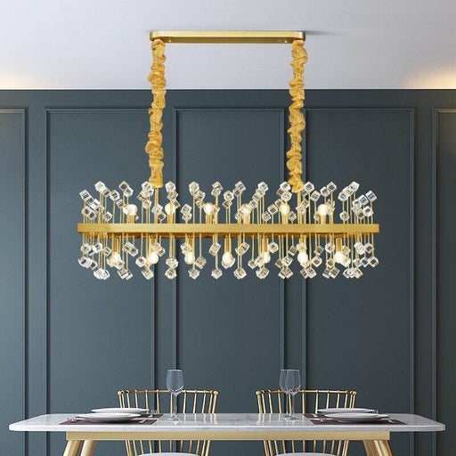 Modern Style Golden Lollipop Chandelier  N READY.