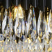 Lugano Crystal Dining Room Chandelier.