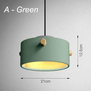 Wooden Bucket Pendant Lights-DWHOME