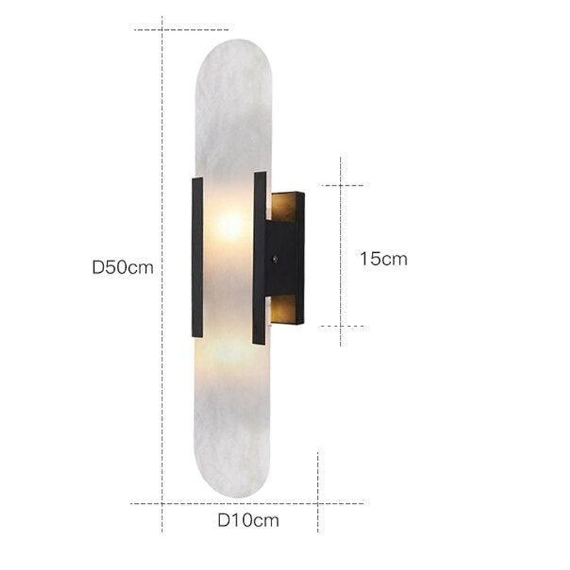 Post-modern Marble Wall Lamp-DWHOME