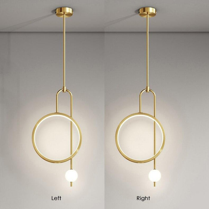 Modern Eclipse Pendant Lights.