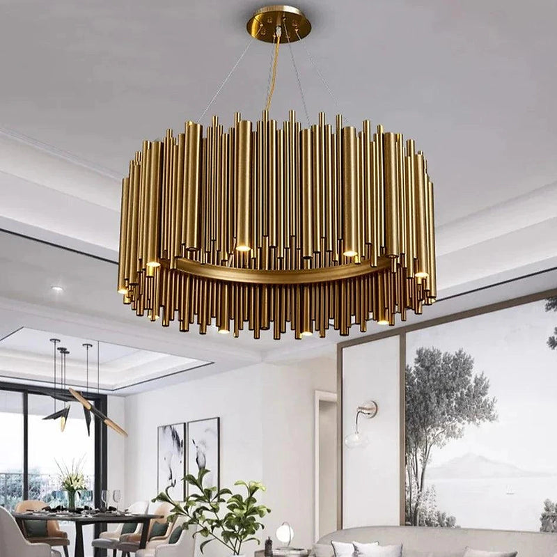 Vigo Brushed Stainless Steel Light Fixture-DWHOME