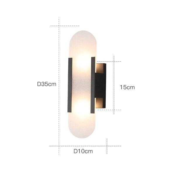 Post-modern Marble Wall Lamp - DWHOME