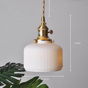 Luminaire suspendu pendentif en céramique style nordique - DWHOME