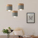 Nordic Style Wooden Macaron Ceiling Light - DWHOME