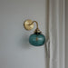 Vintage Style Glass Sphere Wall Light N READY - DWHOME