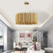 Modern Style Stainless Steel LED Chandelier.