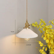 Luminaire suspendu en céramique style nordique - DWHOME