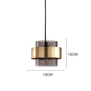 Nordic Cylindrical Pendant Lights-DWHOME