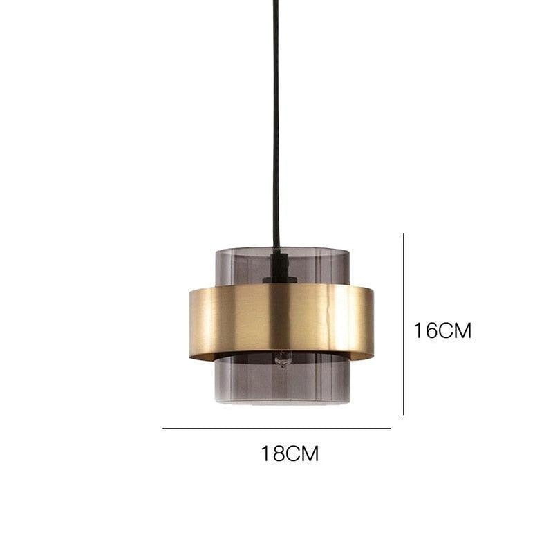 Nordic Cylindrical Pendant Lights-DWHOME