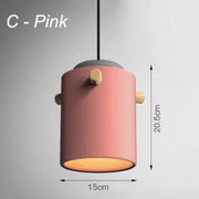 Wooden Bucket Pendant Lights-DWHOME