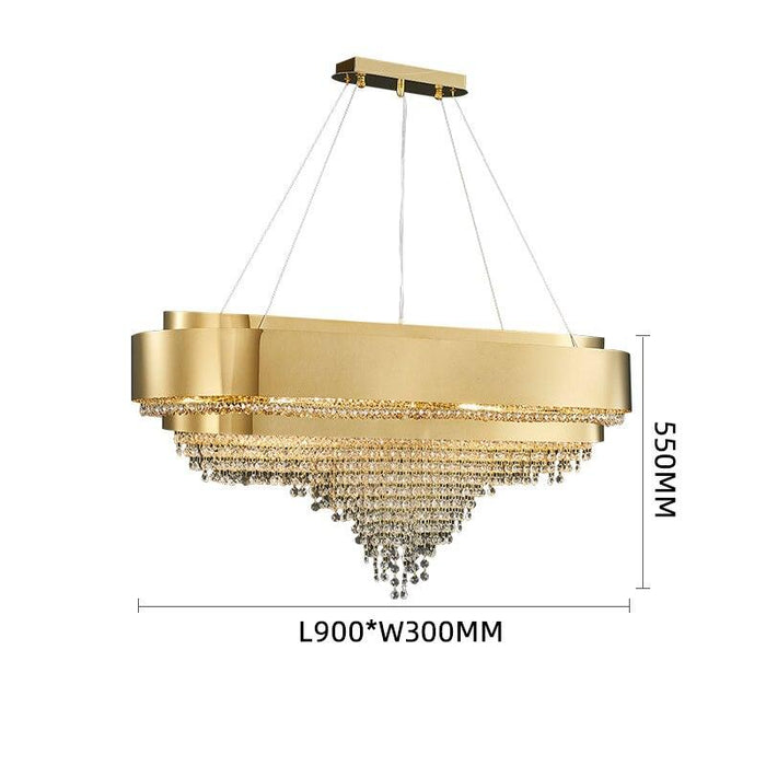 Modern Style Luxury Fountain Chandelier.