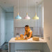 Nordic Style Ice Cream Cone Hanging Light.