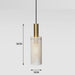 Nordic Style Cylinder Pendant Light-DWHOME