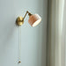 Modern Style Ceramic Pull Chain Wall Light - DWHOME