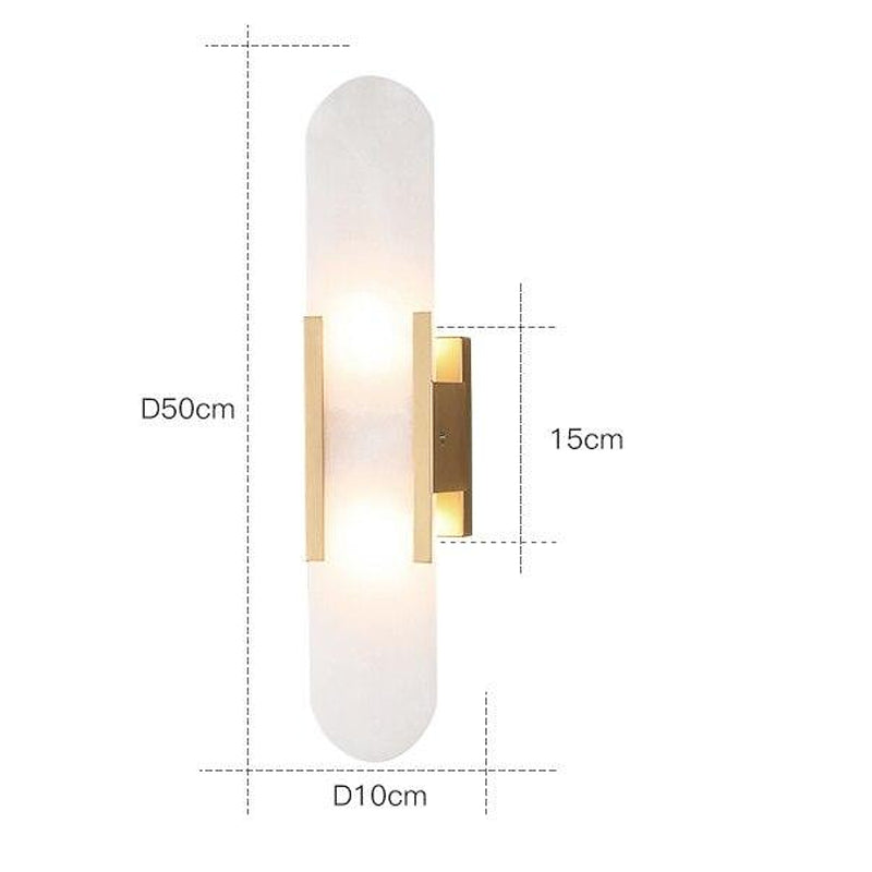 Post-modern Marble Wall Lamp-DWHOME