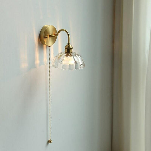 Modern Style Pull Chain Wall Light.