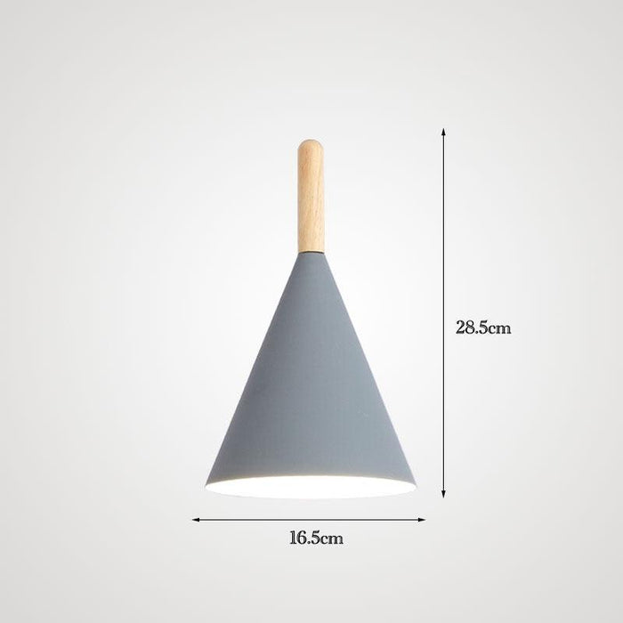 Modern Style Color Cone Ceiling Light.