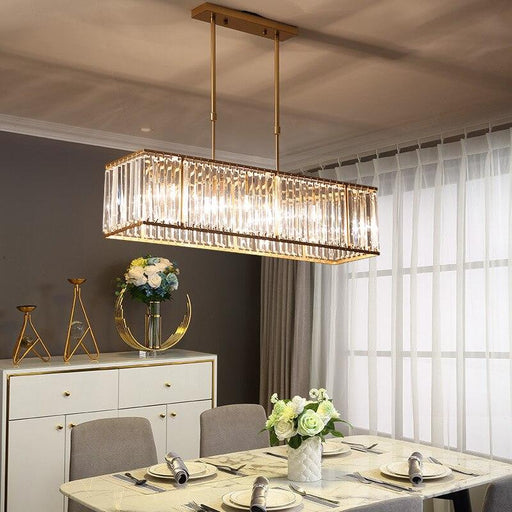 Modern Style Box of Light Chandelier.