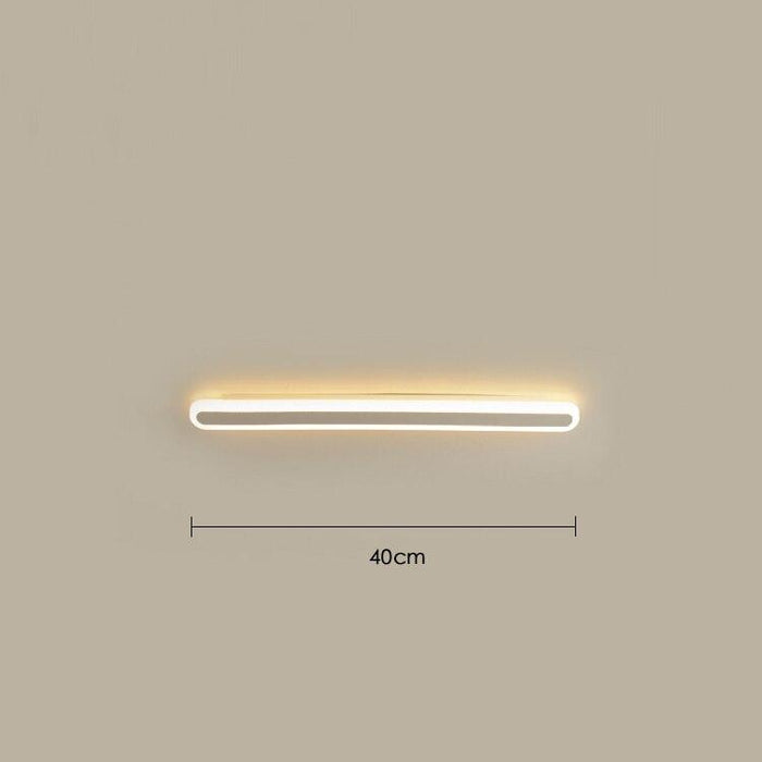 Long Elliptical Wall Light.