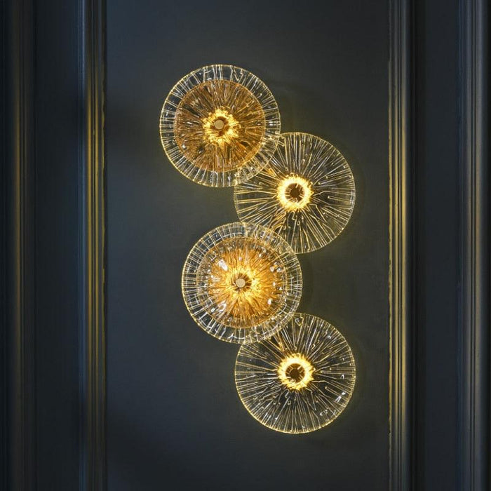 Lotus Leaves Wall Lamp.