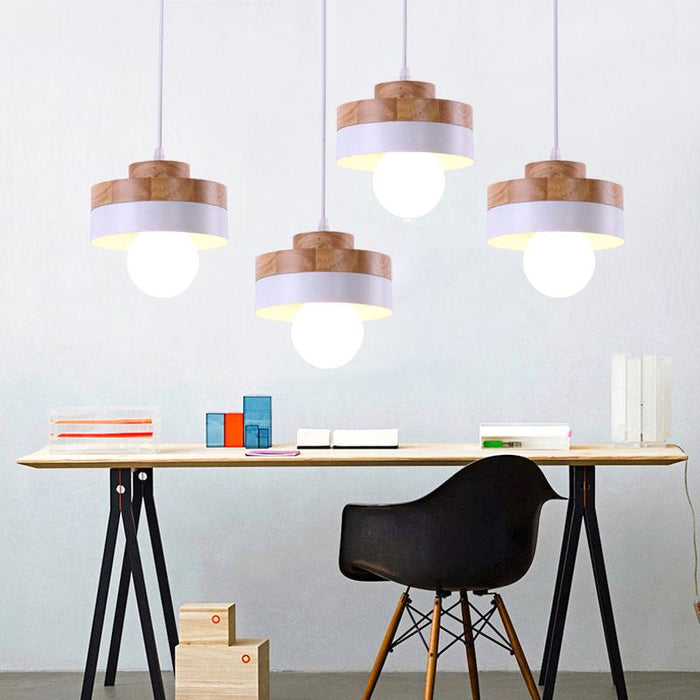 Modern Style Wooden Acorn Chandelier - DWHOME