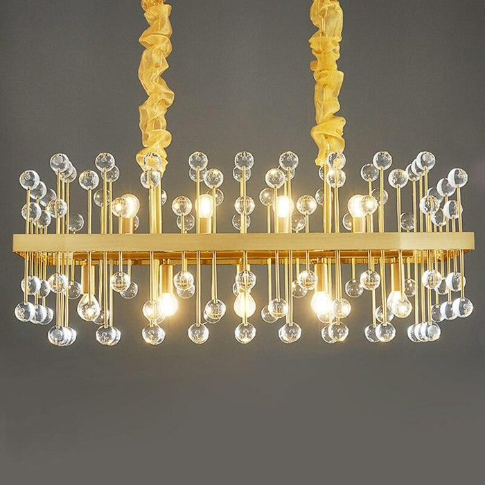 Modern Style Golden Lollipop Chandelier  N READY.