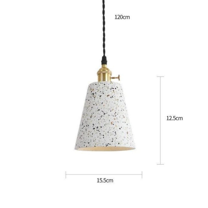 Nordic Style Cemented Suspension Ceiling Light.