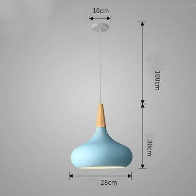 Nordic Style Ice Cream Cone Hanging Light.