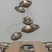 Creative Nordic Chandelier Dining Room Kitchen Island Glass Pendant Lamp Bedroom Restaurant Bar Coffee Art Hanging Light.