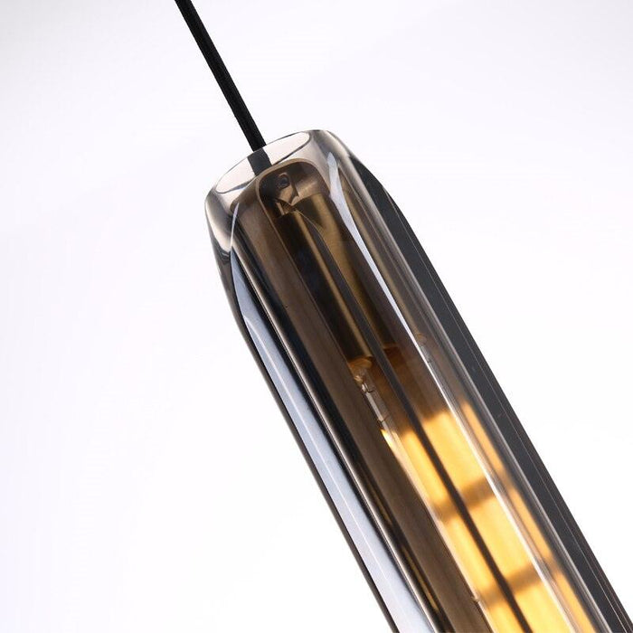 Nordic Style Transparent Torch Pendant Light - DWHOME