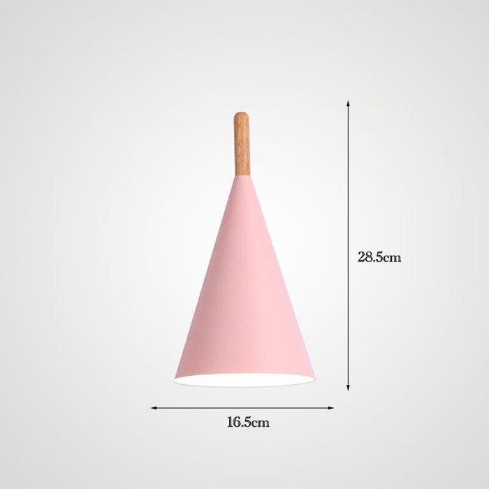 Modern Style Color Cone Ceiling Light.