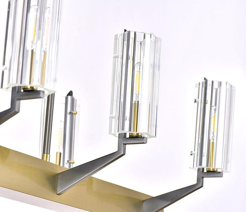 Villa Collection Lustre 8 Lumières pour Salle à Manger - DWHOME