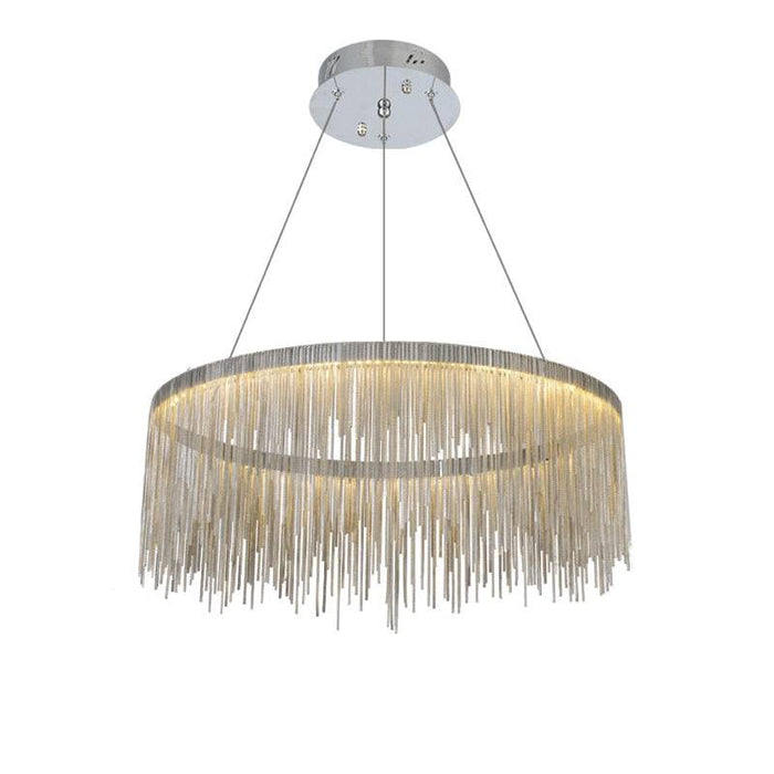 Modern Style Golden Drizzle Chandelier.