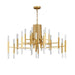 Nordic Style Postmodern Candle Chandelier.