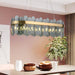 Modern Style Oval Shards Chandelier - DWHOME