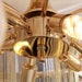 Cadena Chain Tassel Ceiling Chandelier.