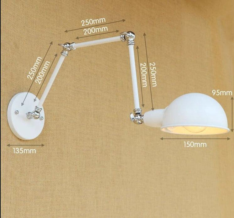 Retro Style Mechanical Gold Wall Light N READY-DWHOME