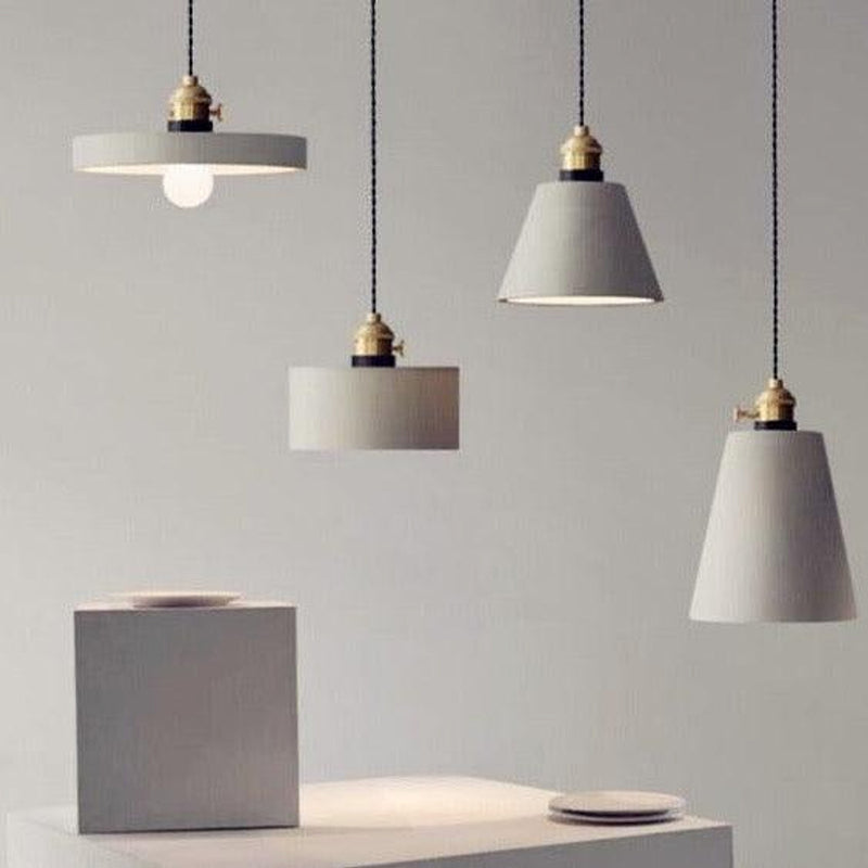 Vintage Style Cemented Pendant Light-DWHOME