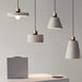 Vintage Style Cemented Pendant Light.