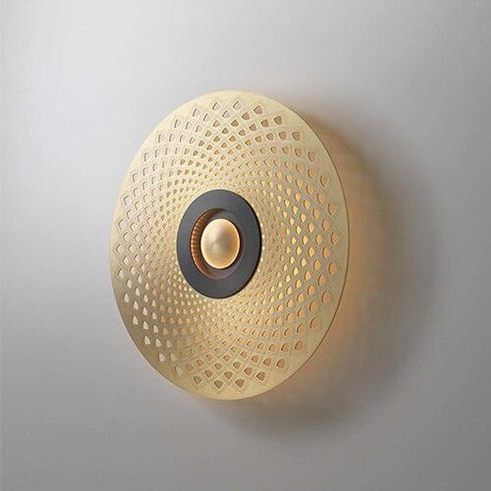 Modern Disc Wall Sconce-DWHOME